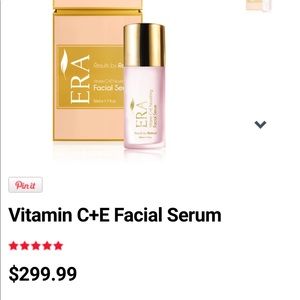 ERA vitamin C&E retinol serum.